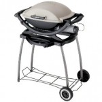 Weber Q 100, 200, and 220 Series Rolling Grill Cart | Gas Barbeque ...